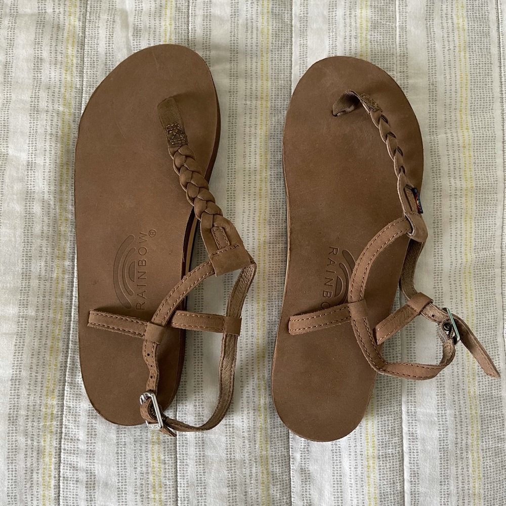 Rainbow Sandals with Ankle straps Women’s